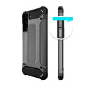 Kryt Hurtel Hybrid Armor pro Galaxy S22+ - černá