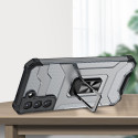 Kryt Hurtel Crystal Ring Case pro Galaxy S22 / S22 Plus - zelená