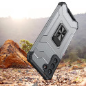 Kryt Hurtel Crystal Ring Case pro Galaxy S22 / S22 Plus - zelená