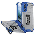 Kryt Hurtel CRYSTAL RING CASE TOUGH HYBRID pro Galaxy S22 modrý