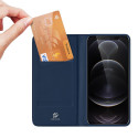 DUX DUCIS SkinPro kryt typu kniha pro iPhone 13 Mini, modrý