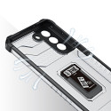 Kryt Hurtel CRYSTAL RING CASE TOUGH HYBRID pro Galaxy S22 modrý