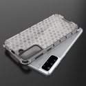 Kryt Hurtel Honeycomb pro Galaxy S21+ 5G – modrý