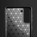 Kryt Hurtel CARBON Case TPU pro Galaxy S21+ 5G - černý