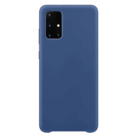 Kryt Hurtel Silicone Case pro Galaxy S21+ 5G - tmavě modrá