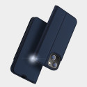 DUX DUCIS SkinPro kryt typu kniha pro iPhone 13 Mini, modrý