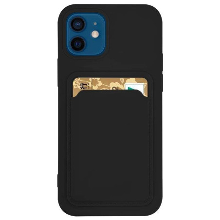 Hurtel pouzdro na karty Galaxy S21 + 5G černé