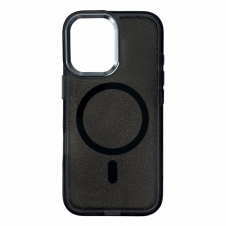Kryt Hurtel GLITTER CASE MagSafe pro Galaxy A36 5G - černá