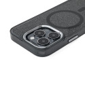 Kryt Hurtel GLITTER CASE MagSafe pro Galaxy A36 5G - černá