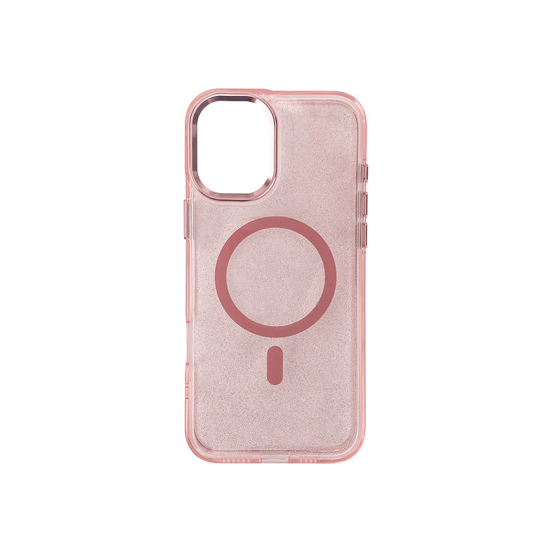 Kryt Hurtel Glitter Case MagSafe pro Samsung Galaxy A36 5G - růžová