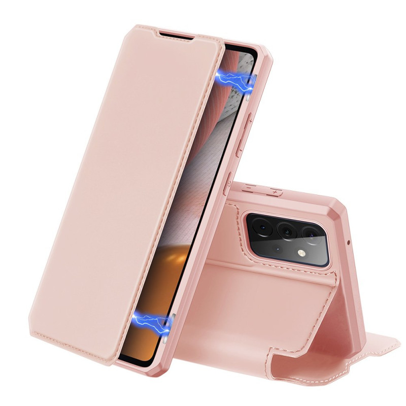 Pouzdro Dux Ducis Skin X pro Samsung Galaxy A72 4G - růžová