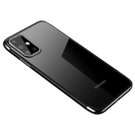 Kryt Hurtel Clear Color 0.3mm pro Galaxy A72 4G - černý