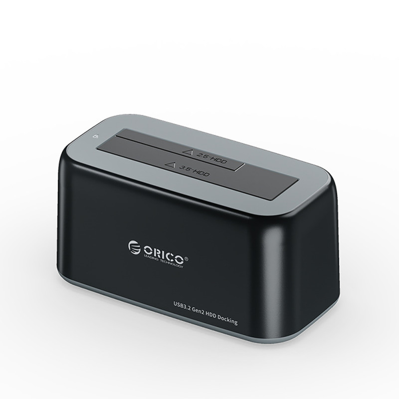 Orico 6819C3 dokovací stanice pro 2,5"/3,5" SATA HDD/SSD – černá