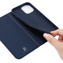 DUX DUCIS SkinPro kryt typu kniha pro iPhone 13 Pro Max, modrý