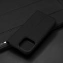 DUX DUCIS SkinPro kryt typu kniha pro iPhone 13 Pro Max, modrý