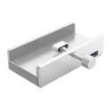 Orico MH4PU USB hub 4x USB-A 3.0 se svorkou, stříbrný | AppleGang