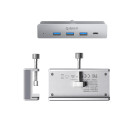 Orico MH4PC USB hub svorka USB-C 3x USB-A + USB-C | AppleGang