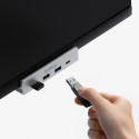 Orico MH4PC USB hub svorka USB-C 3x USB-A + USB-C | AppleGang