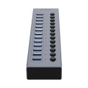 Orico BT2U3-13AB USB hub 13x USB-A 3.0 s vypínači | AppleGang
