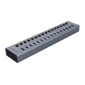 Orico BT2U3-16AB USB hub 16x USB-A 3.0 s vypínači | AppleGang