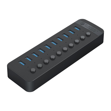Orico CT2U3-10AB USB hub 10x USB-A 3.0 s vypínači | AppleGang