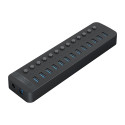 Orico CT2U3-13AB USB hub 13x USB-A 3.0 s vypínači | AppleGang