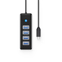 Orico PW4U-C3 USB hub USB-C / 4x USB-A 3.0 | AppleGang