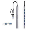 Orico YSA2-U3 USB hub 1x USB-A 3.0 + 6x USB-A 2.0 | AppleGang