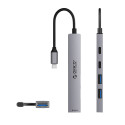 Orico YSB4-U2 USB-C hub 5 portů + USB-C PD 65W | AppleGang