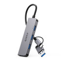 Orico YSA5-U3 USB-A/USB-C rozbočovač 4 porty | AppleGang