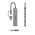Orico YSA7-U3 USB-A/USB-C rozbočovač 6 portů | AppleGang