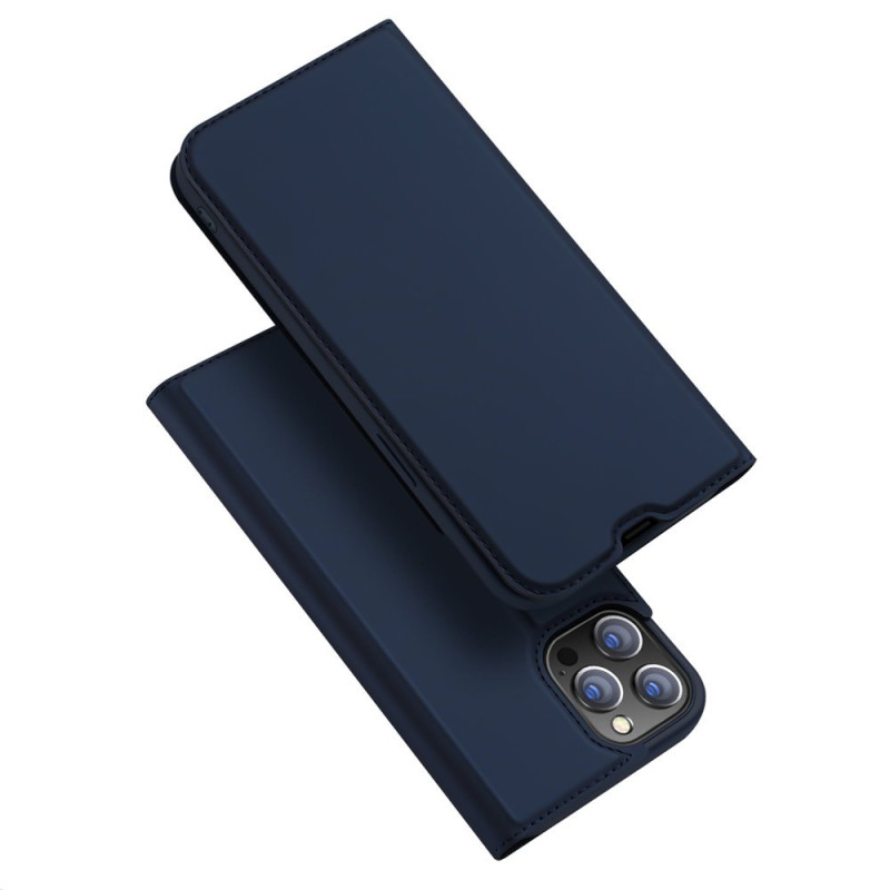 DUX DUCIS SkinPro kryt typu kniha pro iPhone 13 Pro, modrý