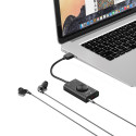 Orico SC2 externí zvuková karta USB-A – černá | AppleGang