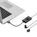 Orico SC2 externí zvuková karta USB-A – černá | AppleGang