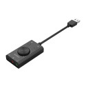 Orico SC2 externí zvuková karta USB-A – černá | AppleGang