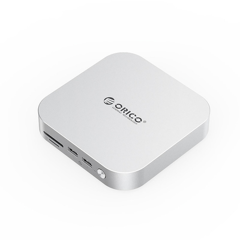 Orico MiniLink 9v1 dokovací stanice s pozicí pro M.2 SSD – stříbrná