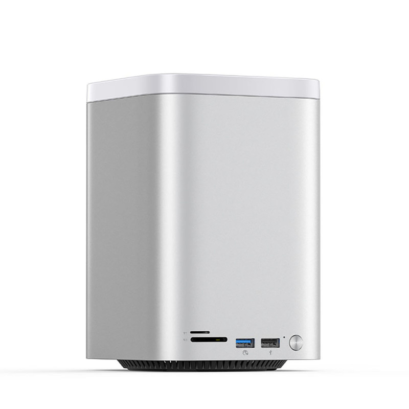 Orico MiniTower dokovací stanice s pozicemi na disky až 56TB – stříbrná