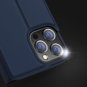 DUX DUCIS SkinPro kryt typu kniha pro iPhone 13 Pro, modrý