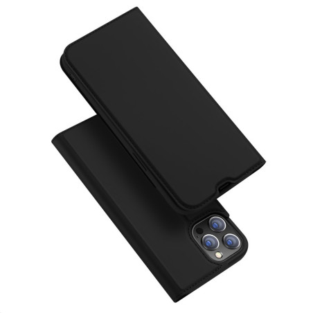 DUX DUCIS SkinPro kryt typu kniha pro iPhone 13, černý