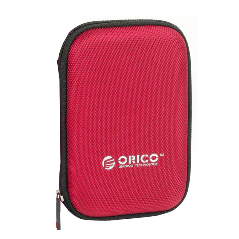 Orico PHD-25 ochranné pouzdro pro přenosný 2,5" disk – červené