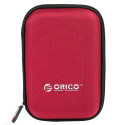Orico PHD-25 ochranné pouzdro na 2,5" disk – červené | AppleGang