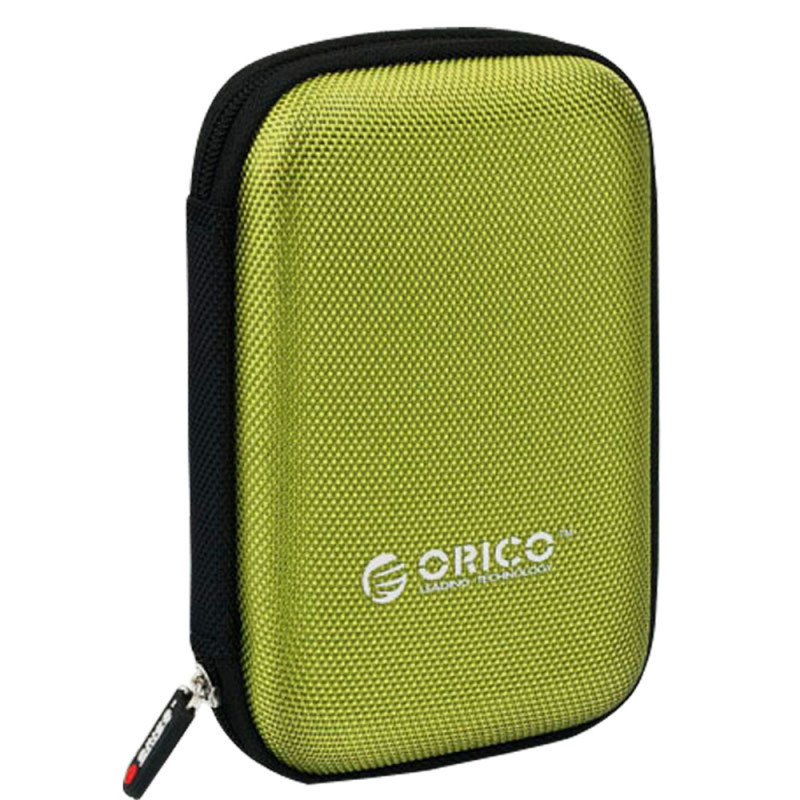 Orico PHD-25 ochranné pouzdro pro přenosný 2,5" disk – zelené