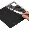 DUX DUCIS SkinPro kryt typu kniha pro iPhone 14 Plus, černý