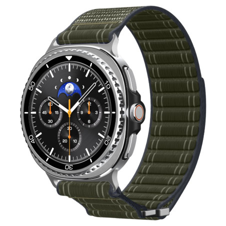 Řemínek Spigen WBF0 pro Galaxy Watch 8/Classic - zelený