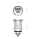 Orico MiniRing Pro 45W USB-A + USB-C do auta | AppleGang