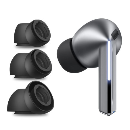 Tech-Protect EAR TIPS 3-PACK pro Galaxy Buds 3 Pro/4 Pro - šedé