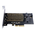 Orico PDM2 karta PCI-E 3.0 x4 pro M.2 NVMe a SATA | AppleGang