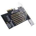 Orico PDM2 karta PCI-E 3.0 x4 pro M.2 NVMe a SATA | AppleGang