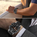 Řemínek Tech-Protect Nylon Stripe pro Galaxy Watch 8 (40/44/46) - bl