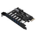 Orico PVU3 karta PCI-E 7× USB 3.0 pro PC | AppleGang
